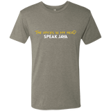 The Voices In My Head Speak Java Men's Triblend T-Shirt