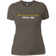 T-Shirts Warm Grey / X-Small The Voices In My Head Speak Java Women's Premium T-Shirt