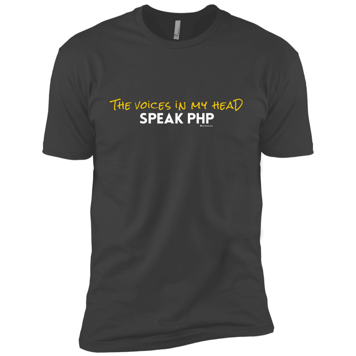 The Voices In My Head Speak PHP Boys Premium T-Shirt