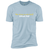 The Voices In My Head Speak PHP Boys Premium T-Shirt