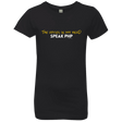 T-Shirts Black / YXS The Voices In My Head Speak PHP Girls Premium T-Shirt