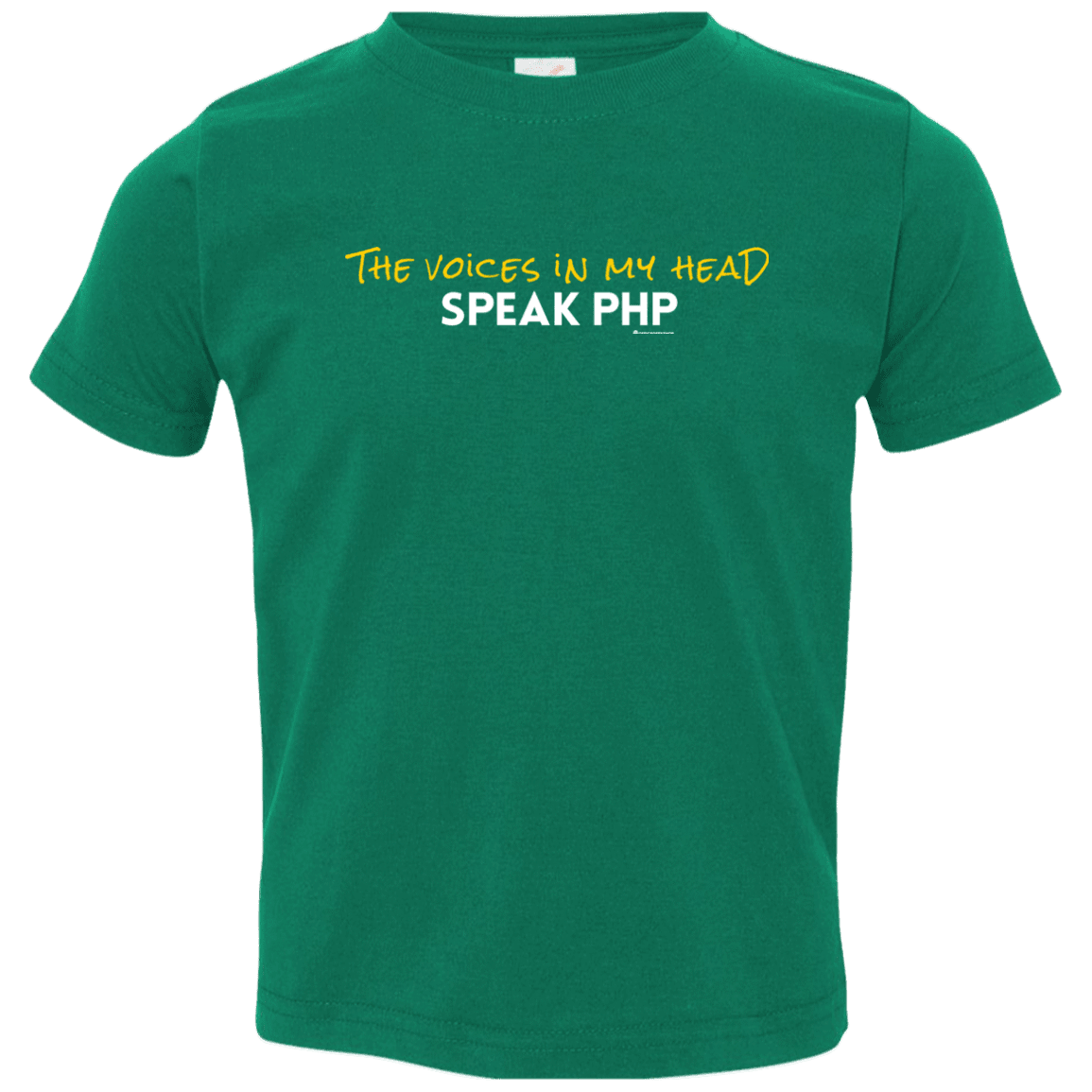 The Voices In My Head Speak PHP Toddler Premium T-Shirt