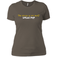 T-Shirts Warm Grey / X-Small The Voices In My Head Speak PHP Women's Premium T-Shirt