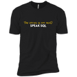 T-Shirts Black / YXS The Voices In My Head Speak SQL Boys Premium T-Shirt