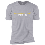 T-Shirts Heather Grey / YXS The Voices In My Head Speak SQL Boys Premium T-Shirt