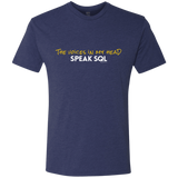 The Voices In My Head Speak SQL Men's Triblend T-Shirt