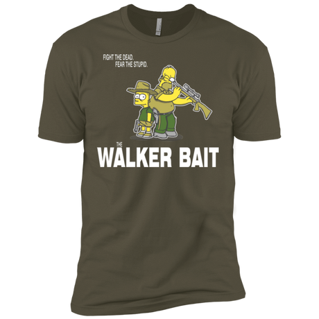 T-Shirts Military Green / X-Small The Walker Bait Men's Premium T-Shirt