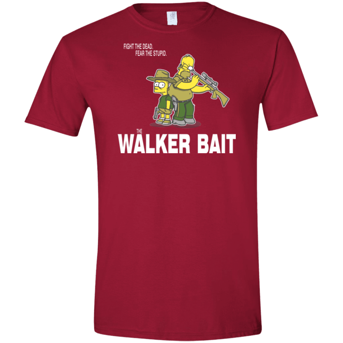 T-Shirts Cardinal Red / S The Walker Bait Men's Semi-Fitted Softstyle
