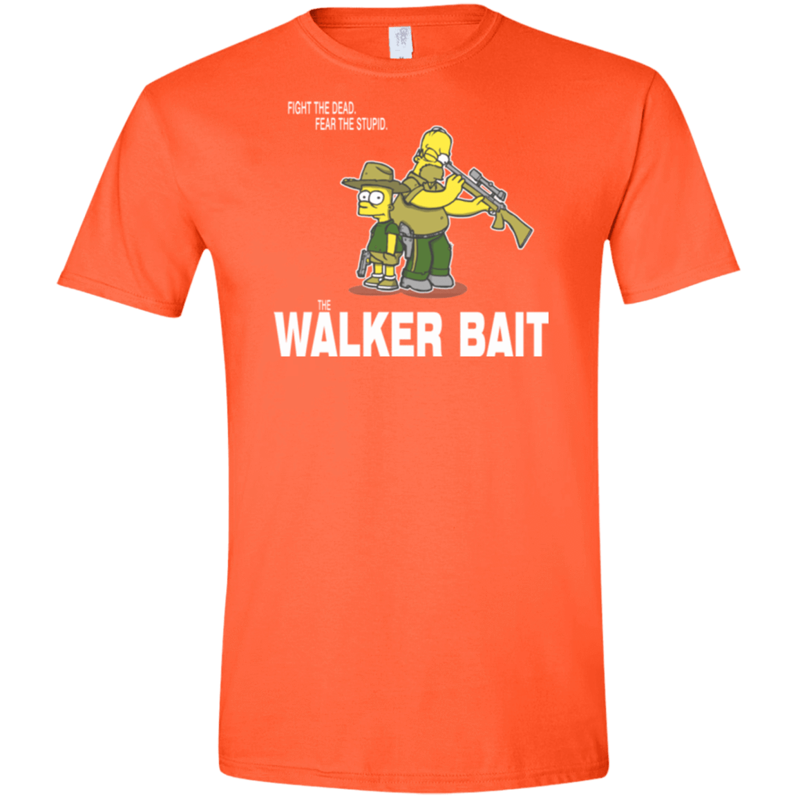 T-Shirts Orange / S The Walker Bait Men's Semi-Fitted Softstyle