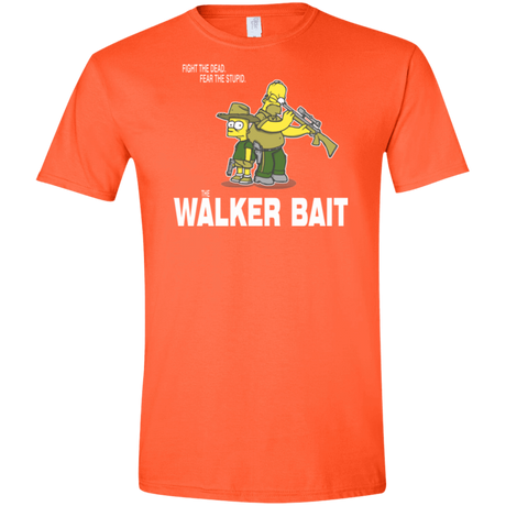 T-Shirts Orange / S The Walker Bait Men's Semi-Fitted Softstyle