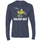 The Walker Bait Triblend Long Sleeve Hoodie Tee