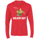 The Walker Bait Triblend Long Sleeve Hoodie Tee