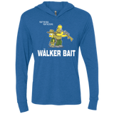 The Walker Bait Triblend Long Sleeve Hoodie Tee