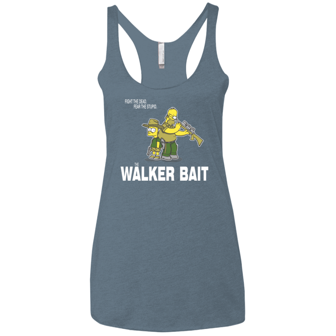 The Walker Bait Women's Triblend Racerback Tank