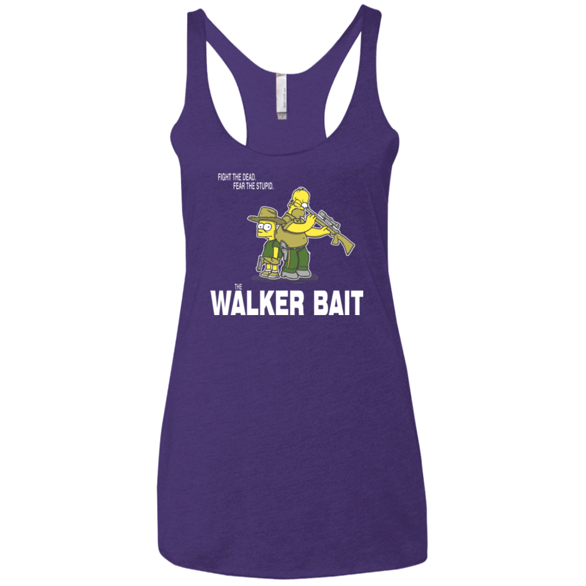 The Walker Bait Women's Triblend Racerback Tank