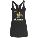 T-Shirts Vintage Black / X-Small The Walker Bait Women's Triblend Racerback Tank