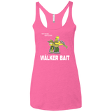 T-Shirts Vintage Pink / X-Small The Walker Bait Women's Triblend Racerback Tank