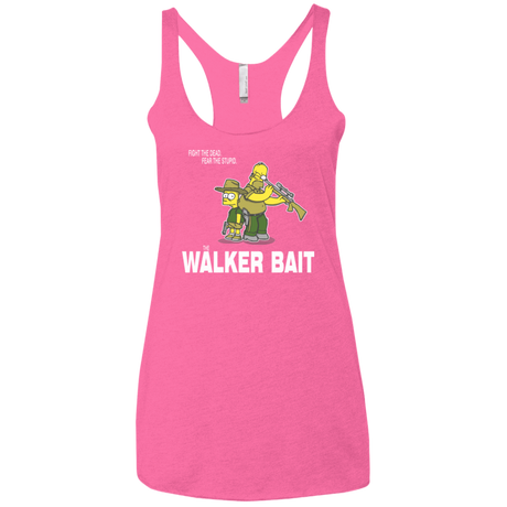 T-Shirts Vintage Pink / X-Small The Walker Bait Women's Triblend Racerback Tank
