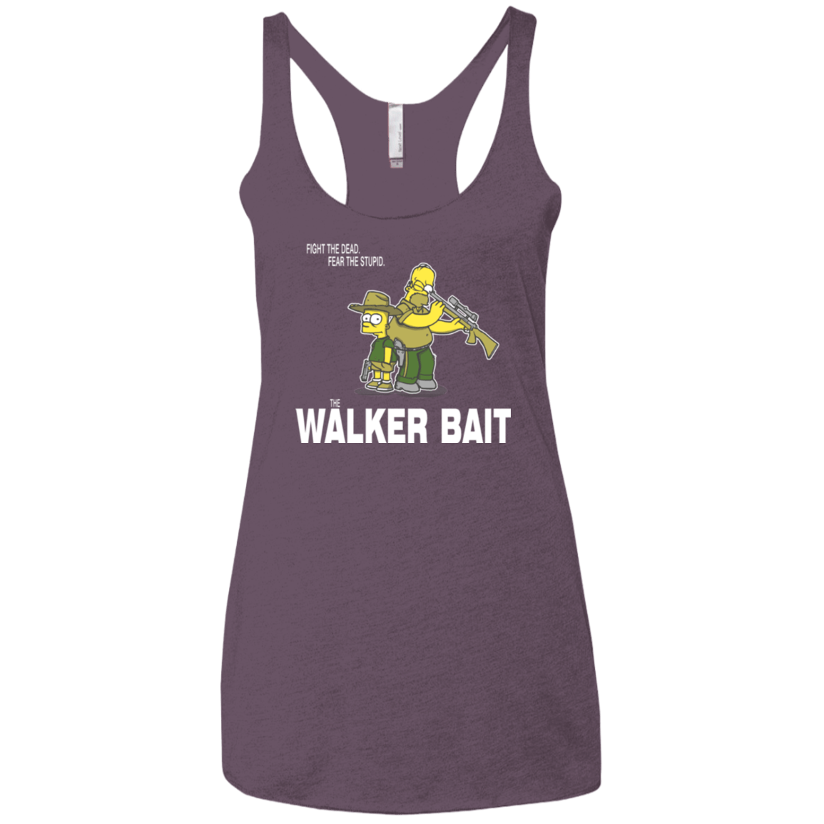 The Walker Bait Women's Triblend Racerback Tank