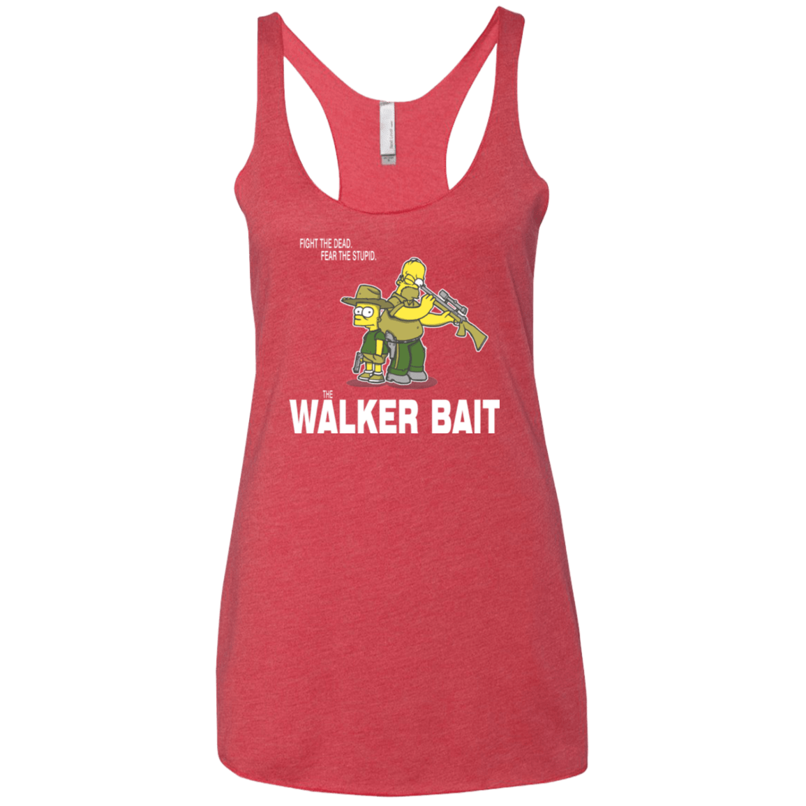 The Walker Bait Women's Triblend Racerback Tank