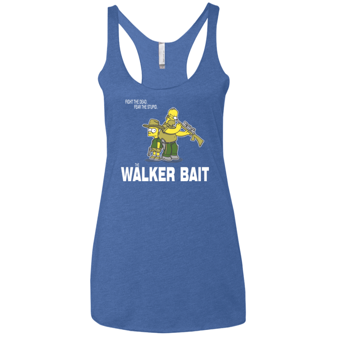 The Walker Bait Women's Triblend Racerback Tank