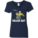 The Walker Bait Women's V-Neck T-Shirt