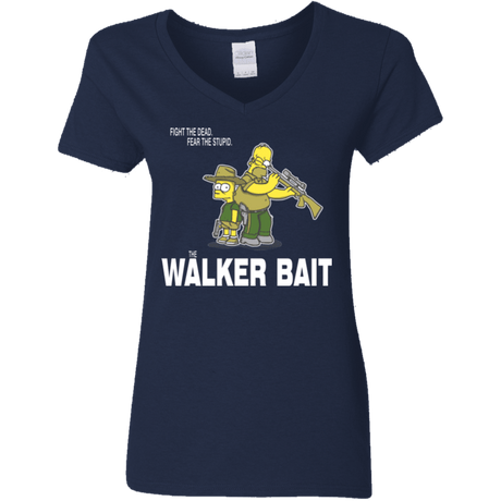 The Walker Bait Women's V-Neck T-Shirt