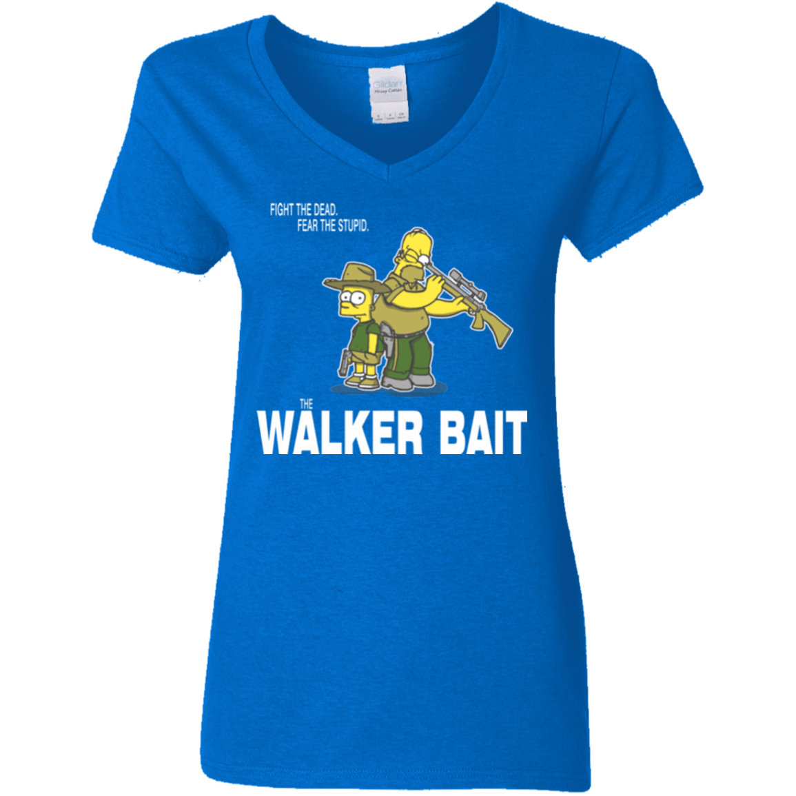 The Walker Bait Women's V-Neck T-Shirt