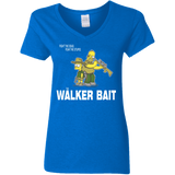 The Walker Bait Women's V-Neck T-Shirt