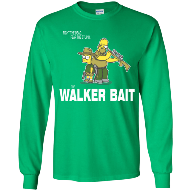 T-Shirts Irish Green / YS The Walker Bait Youth Long Sleeve T-Shirt