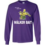 T-Shirts Purple / YS The Walker Bait Youth Long Sleeve T-Shirt