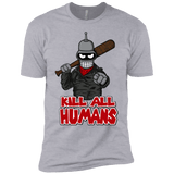 T-Shirts Heather Grey / YXS The Walking Bot Boys Premium T-Shirt