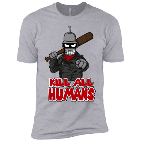 T-Shirts Heather Grey / YXS The Walking Bot Boys Premium T-Shirt