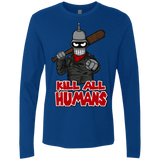 T-Shirts Royal / Small The Walking Bot Men's Premium Long Sleeve