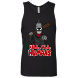 T-Shirts Black / Small The Walking Bot Men's Premium Tank Top