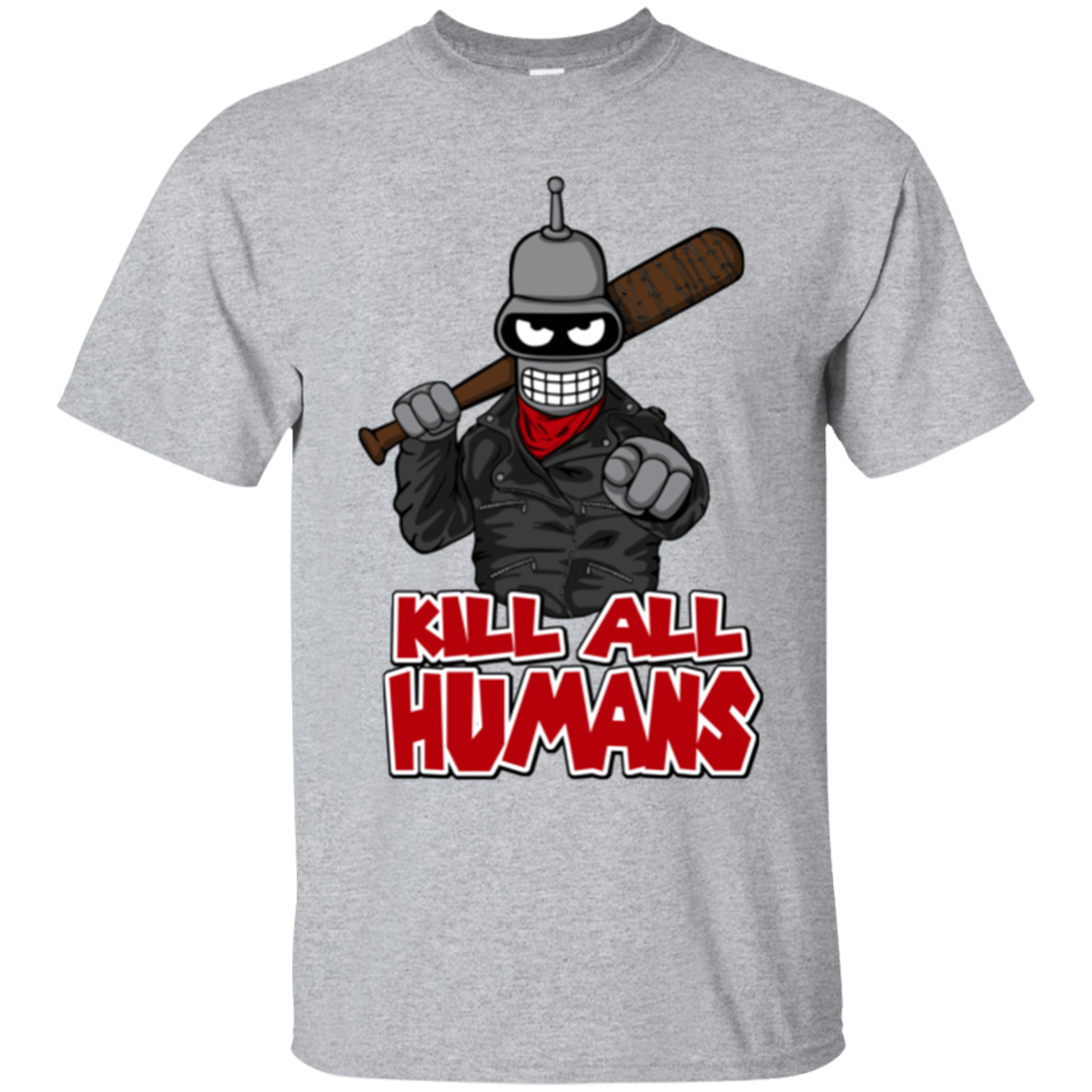T-Shirts Sport Grey / Small The Walking Bot T-Shirt
