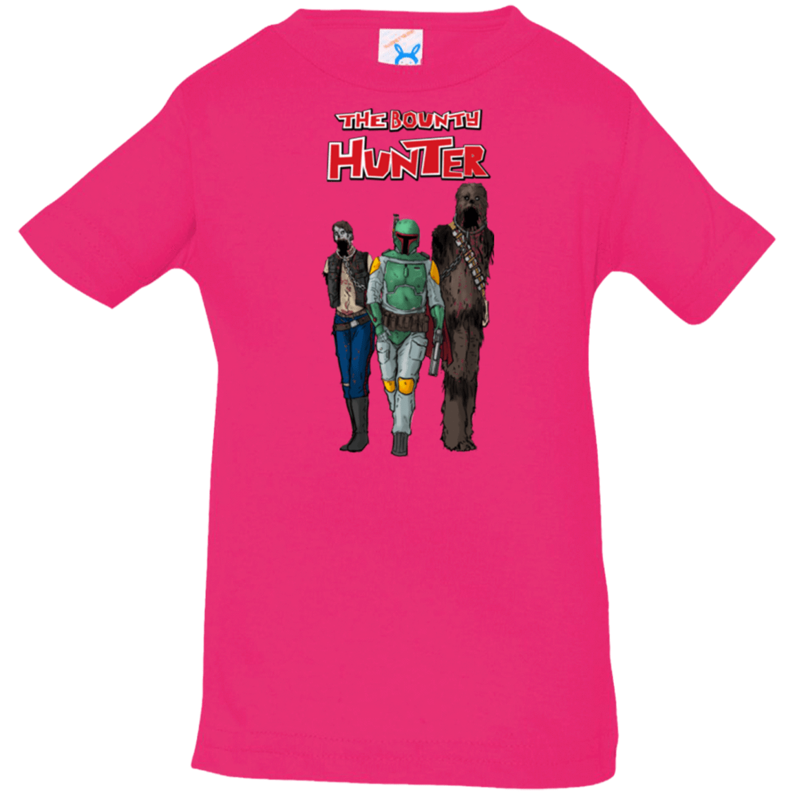 T-Shirts Hot Pink / 6 Months The Walking Bounty Hunter Infant PremiumT-Shirt