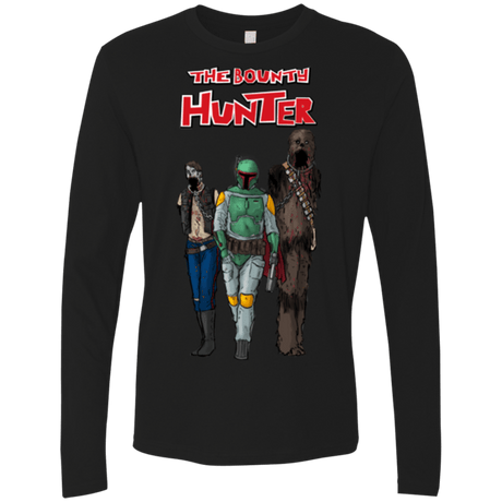 T-Shirts Black / Small The Walking Bounty Hunter Men's Premium Long Sleeve