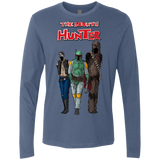 T-Shirts Indigo / Small The Walking Bounty Hunter Men's Premium Long Sleeve