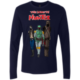 T-Shirts Midnight Navy / Small The Walking Bounty Hunter Men's Premium Long Sleeve