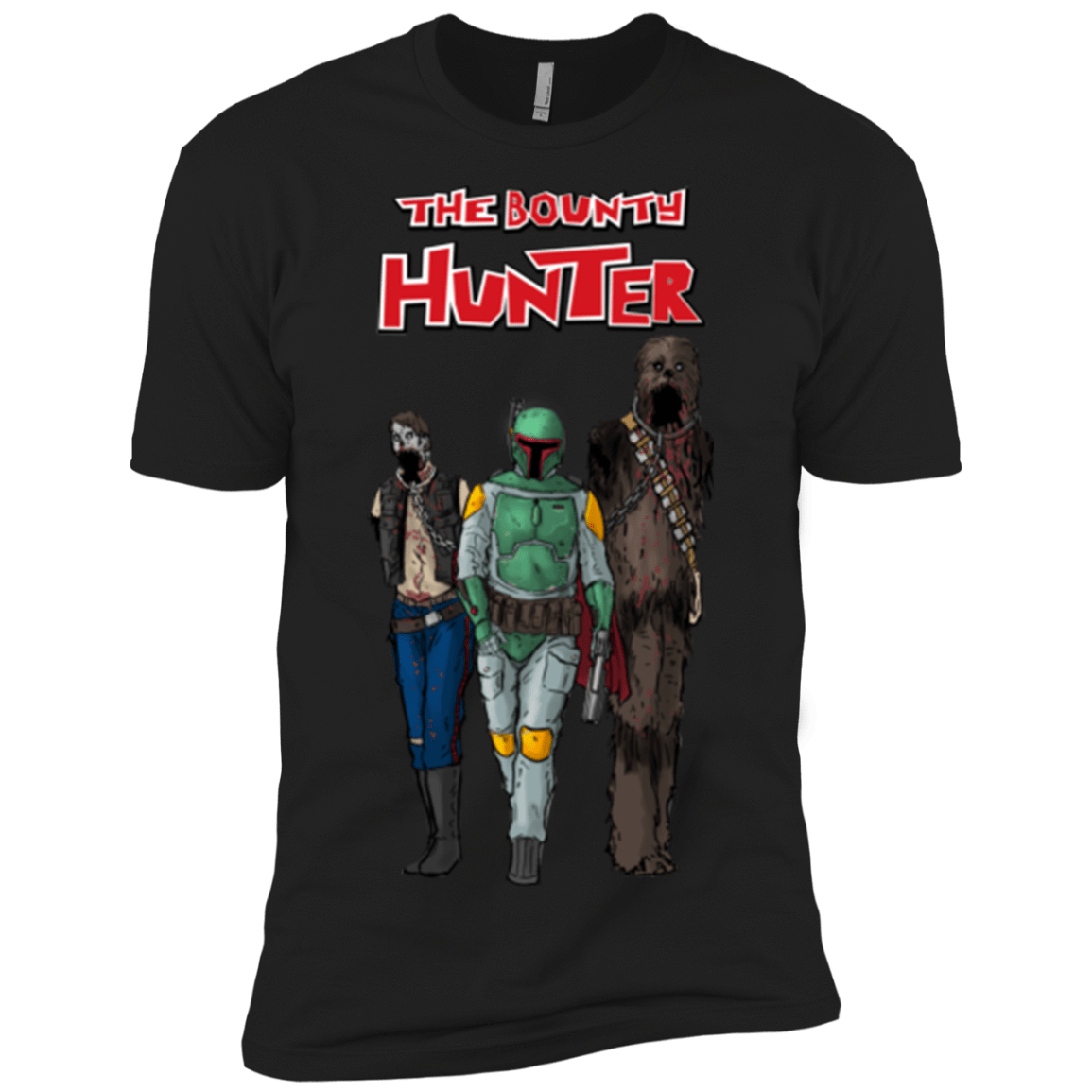 T-Shirts Black / X-Small The Walking Bounty Hunter Men's Premium T-Shirt