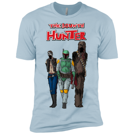 T-Shirts Light Blue / X-Small The Walking Bounty Hunter Men's Premium T-Shirt