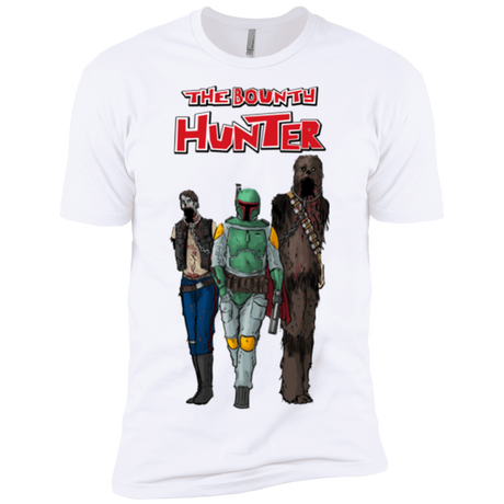 T-Shirts White / X-Small The Walking Bounty Hunter Men's Premium T-Shirt
