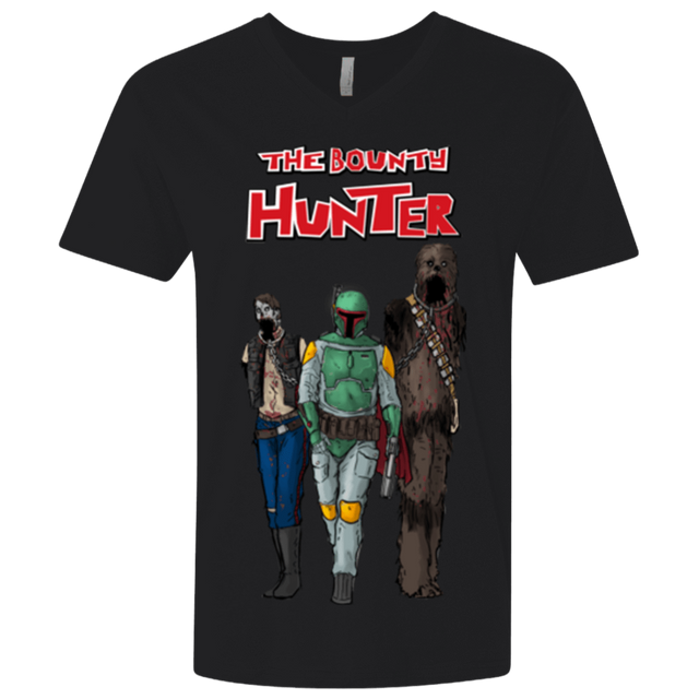 T-Shirts Black / X-Small The Walking Bounty Hunter Men's Premium V-Neck