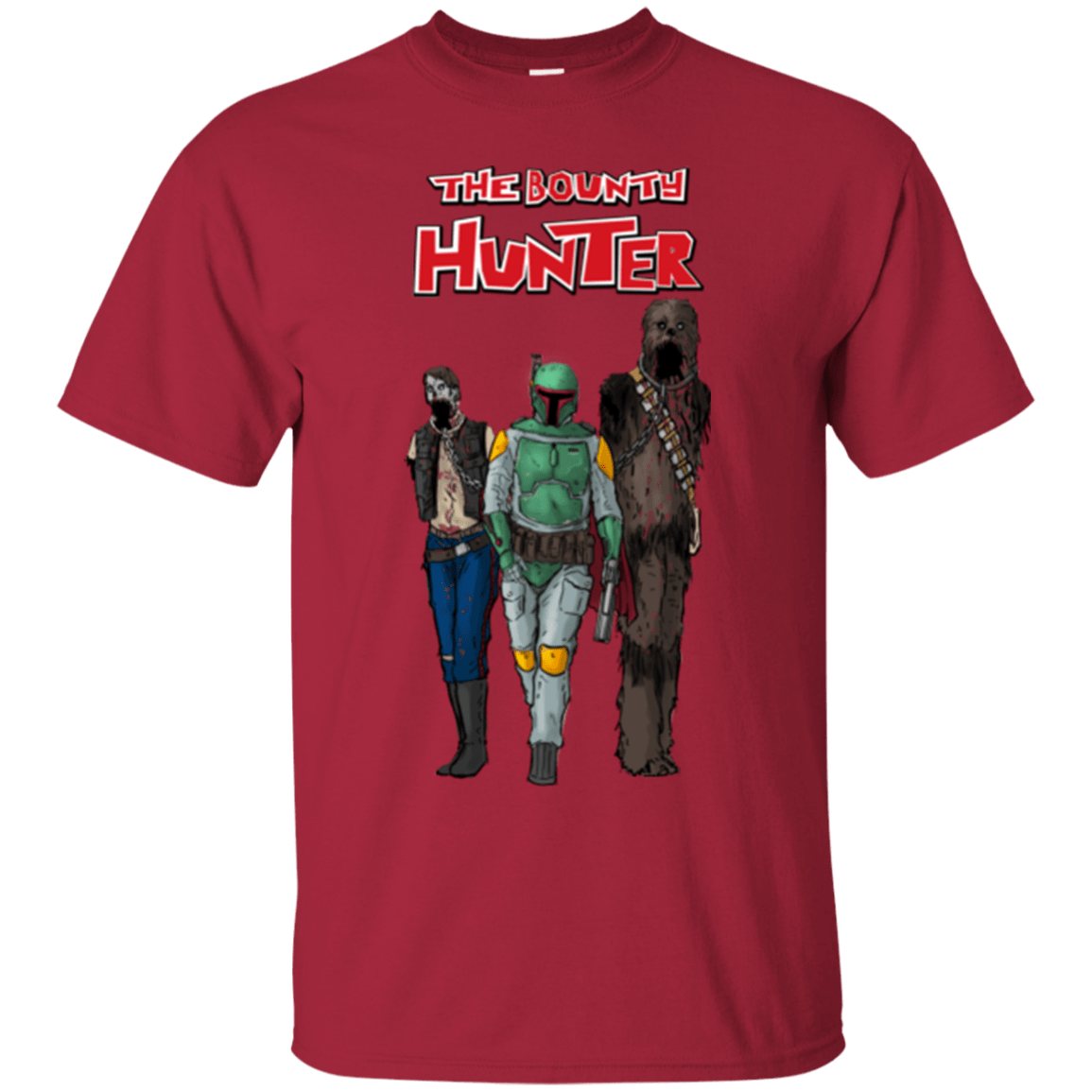 T-Shirts Cardinal / Small The Walking Bounty Hunter T-Shirt