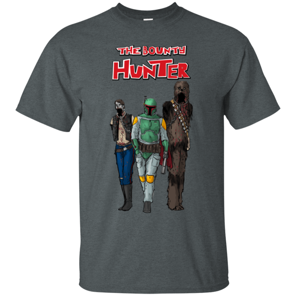T-Shirts Dark Heather / Small The Walking Bounty Hunter T-Shirt