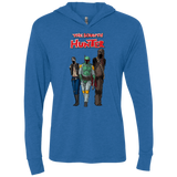 T-Shirts Vintage Royal / X-Small The Walking Bounty Hunter Triblend Long Sleeve Hoodie Tee