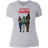 T-Shirts Heather Grey / X-Small The Walking Bounty Hunter Women's Premium T-Shirt