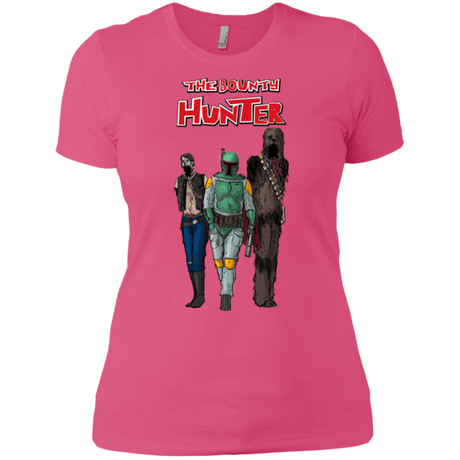 T-Shirts Hot Pink / X-Small The Walking Bounty Hunter Women's Premium T-Shirt