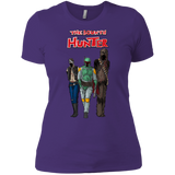 T-Shirts Purple / X-Small The Walking Bounty Hunter Women's Premium T-Shirt